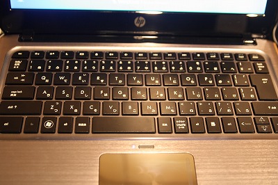 HP dm3aキーボード