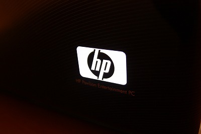 HP ロゴ点灯