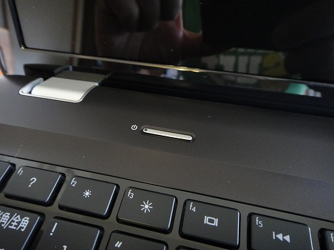 HP Pavilion dv6a電源ボタン