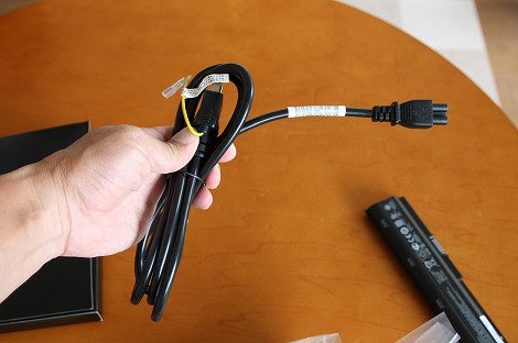 HP Pavilion dv6a電源ケーブル