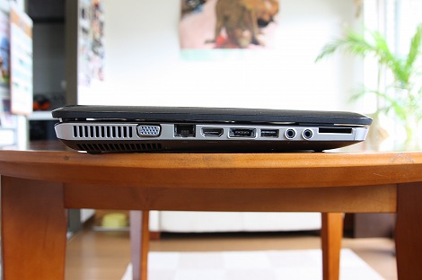 HP Pavilion dv6a左側面部レビュー