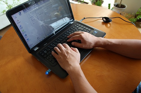 HP Pavilion dv6aキー入力