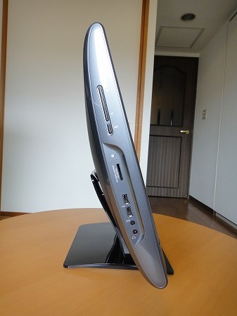 HP タッチスマート 610PC 背面