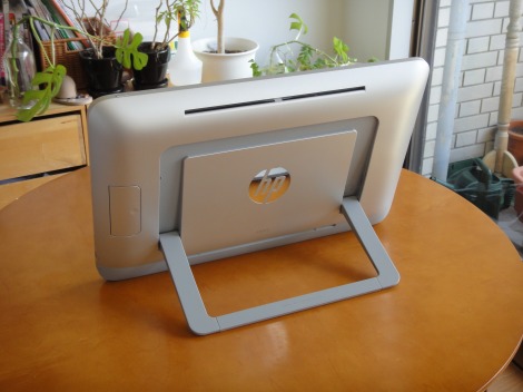 スタンド立てたところ