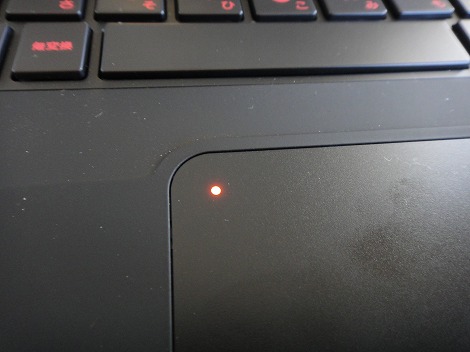 タッチパッド操作