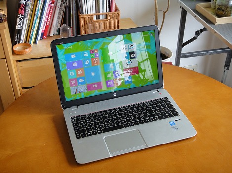HP ENVY 15-j100レビュー