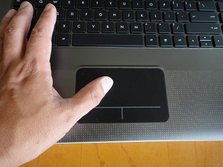 HP タッチパッド