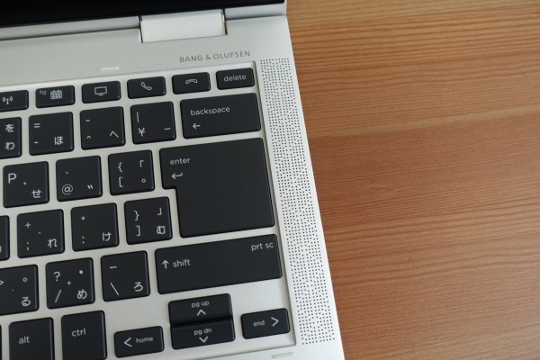 HP EliteBook x360 1040 G5のスピーカー