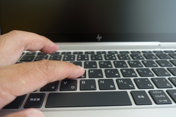 HP EliteBook x360 1040 G5のキーストローク