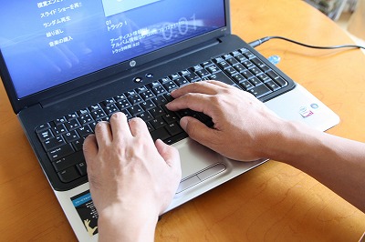 HP G61キーボード