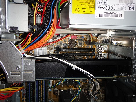 HPE390jp筐体内部