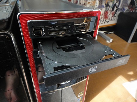 HPE390jp光学ドライブ