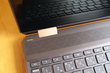 Spectre x360 15のスピーカー