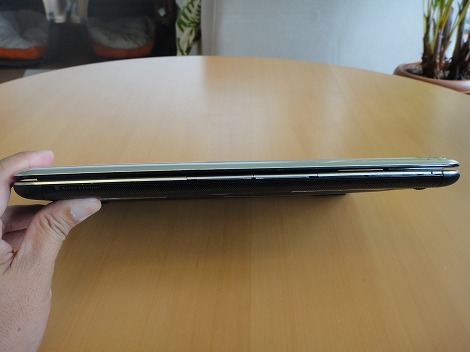 HP Pavilion dm1a前面部レビュー