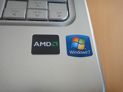 Pavilion dm1aシール