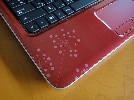 HP Pavilion dv4-3100キー入力