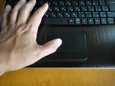 タッチパッド操作