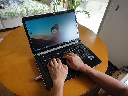 キーボード操作