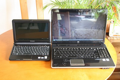 ミニノートと比較