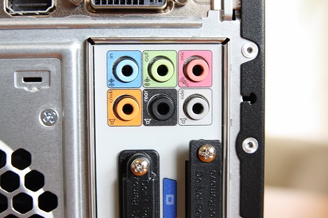 p6640jp オーディア端子