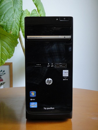 Pavilion p6-2140jp前面部