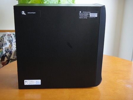HP Pavilion p6-2140jp左側面