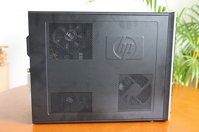 HP Pavilion s5150jp左側面