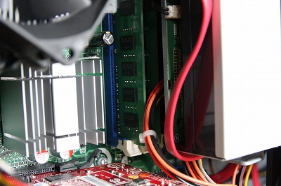 HP Pavilion s5150jpメモリモジュール