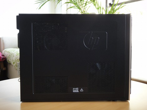 HP Pavilion s5450jp左側面