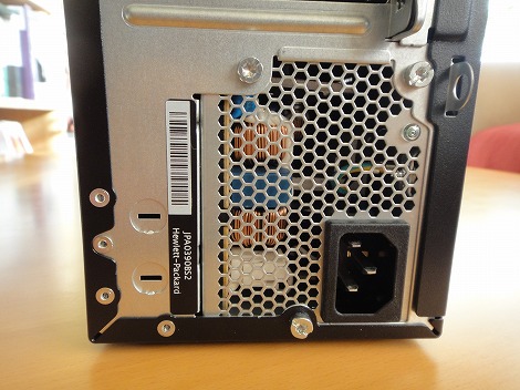 HP Pavilion s5550jp電源