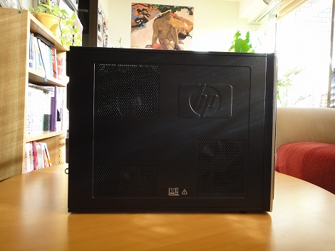 HP Pavilion s5550jp左側面