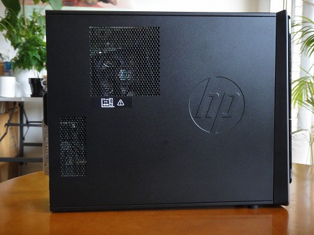 HP Pavilion s5-1150jp 左側面